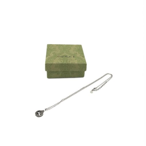 Gucci - Interlocking G Pendant Necklace Silver 925