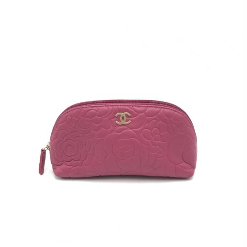 Chanel - Lambskin Pink Pouch