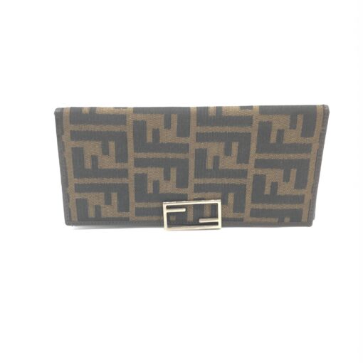 Fendi - Zucca Canvas Long Wallet