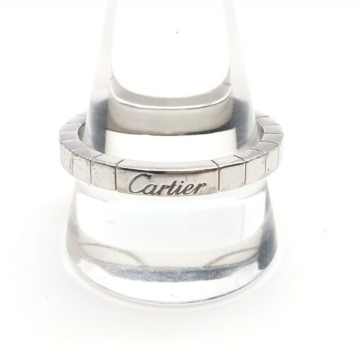 Cartier - Laniere Ring, White Gold 750, Size 10
