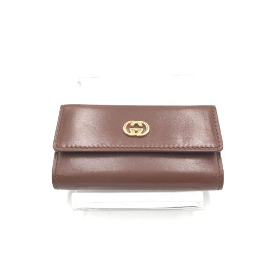 Gucci - Brown Leather Key Case