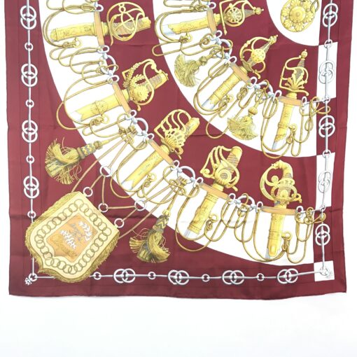Hermès - Vintage Cliquetis Silk Scarf Design
