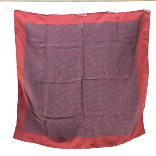 Fendi - Silk Scarf With Geometric Pattern