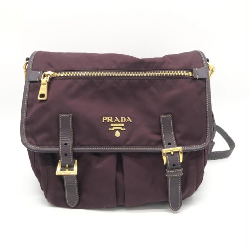 Prada - Saffiano-Trimmed Tessuto Nylon Bag