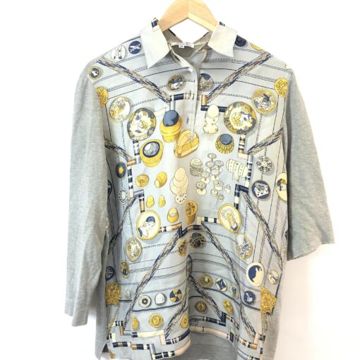Hermès - Silk Shirt With Colorful Print Design