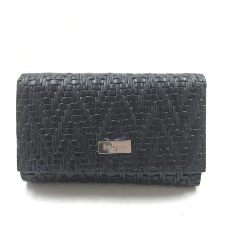 Salvatore Ferragamo - Textured Leather Bifold Key Case