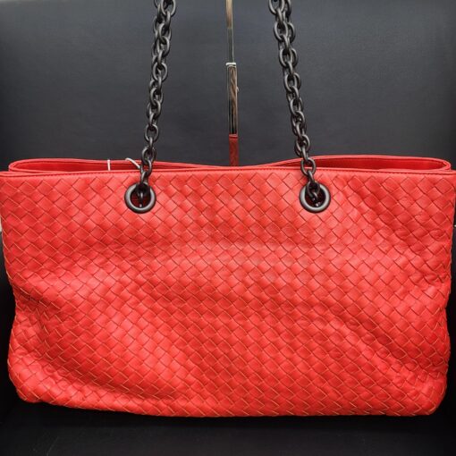 Bottega Veneta - Intrecciato Double Chain Tote Bag