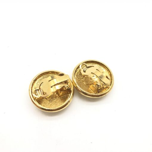 Chanel - CC logo clip-on earrings
