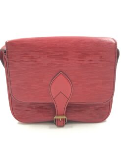 Louis Vuitton - Epi Cartouchiere Crossbody Bag In Red