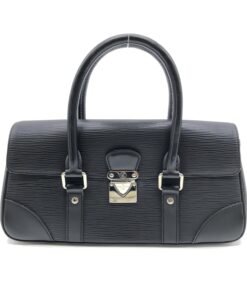 Louis Vuitton - Black Epi Leather Segur PM Handbag