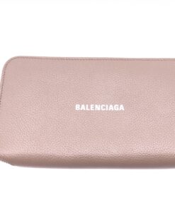 Balenciaga - Calfskin zip around wallet