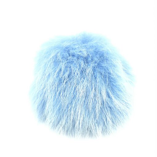 Fendi - Light blue faux fur bag charm - Image 10