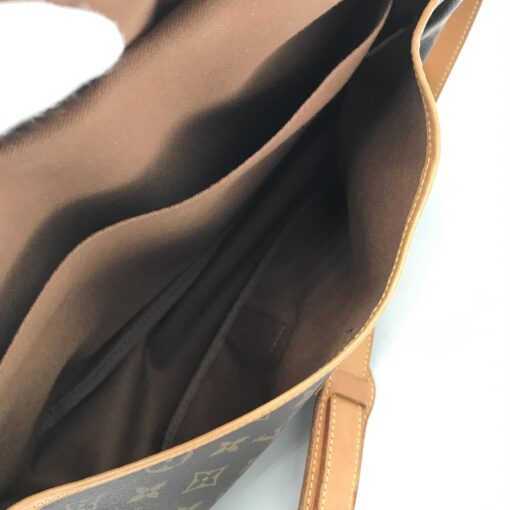 Louis Vuitton - Brown Monogram Saumur Messenger Bag - Image 10