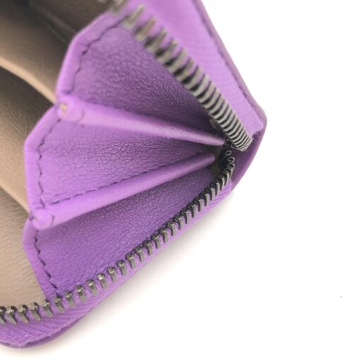 Bottega Veneta - Purple studded zip-around coin purse - Image 10