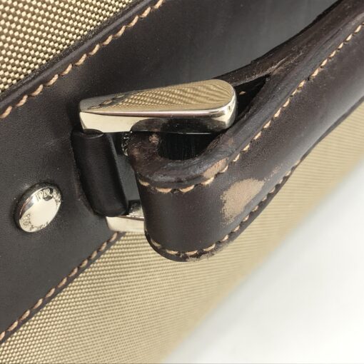 Prada - Jacquard Canvas Leather Suitcase - Image 10