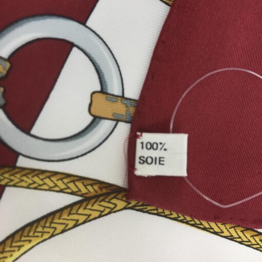 Hermès - Vintage Cliquetis Silk Scarf Design - Image 10