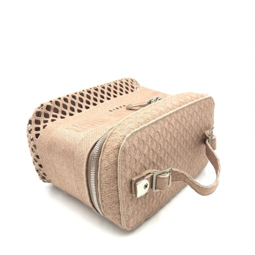 Christian Dior - Mesh embroidered vanity case in clay - Image 10