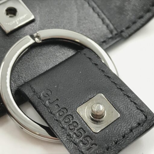 Salvatore Ferragamo - Textured Leather Bifold Key Case - Image 10