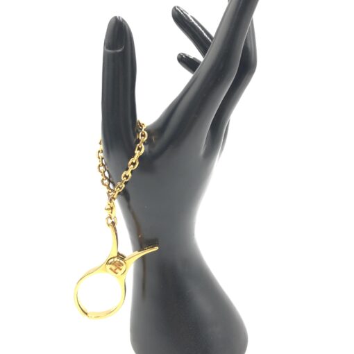 Hermès - Gold Metal Glove Holder Keychain - Image 10