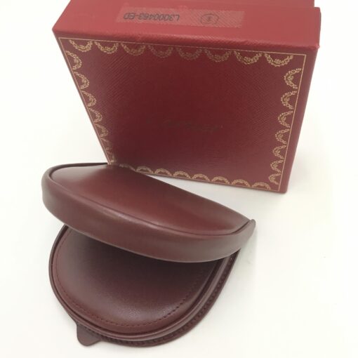 Cartier - Bordeaux leather coin case - Image 10