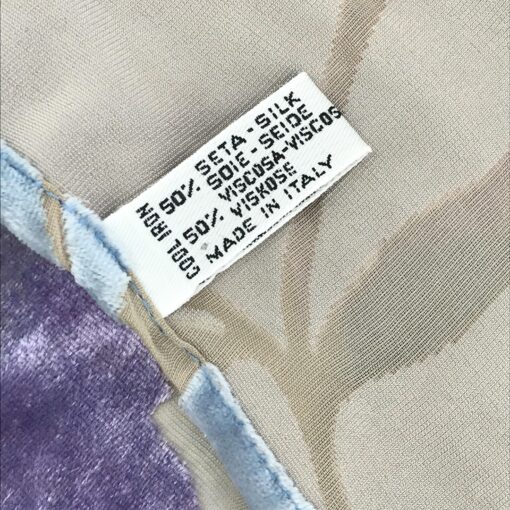 Chanel - floral square scarf - Image 11