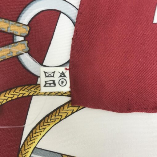 Hermès - Vintage Cliquetis Silk Scarf Design - Image 11