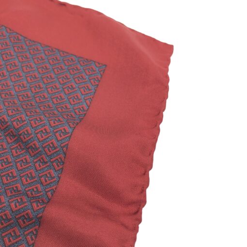 Fendi - Silk Scarf With Geometric Pattern - Image 11
