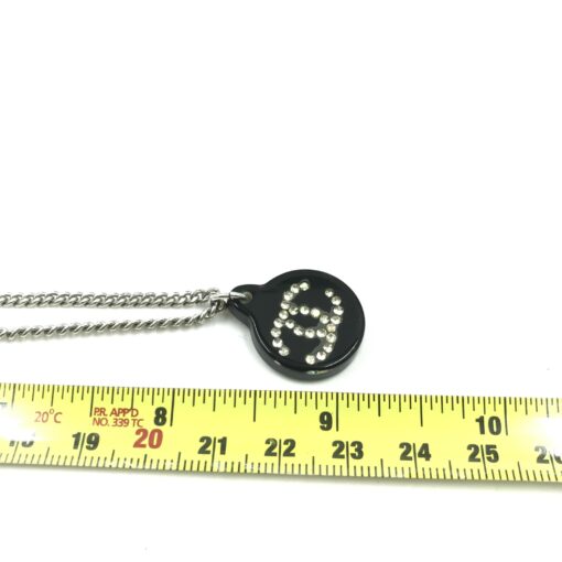 Chanel - Coco Mark Rhinestone Necklace - Image 11