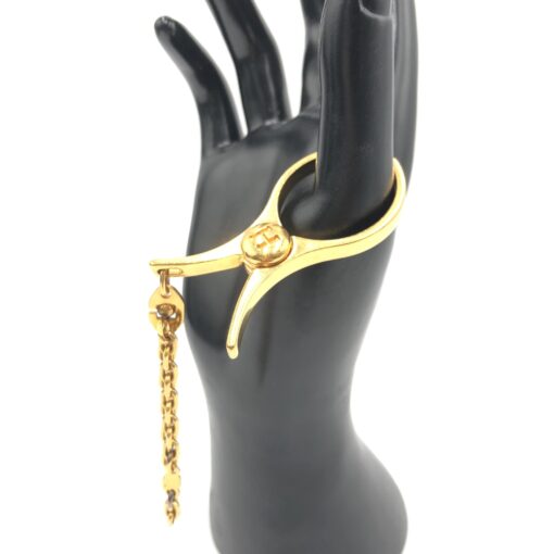 Hermès - Gold Metal Glove Holder Keychain - Image 11