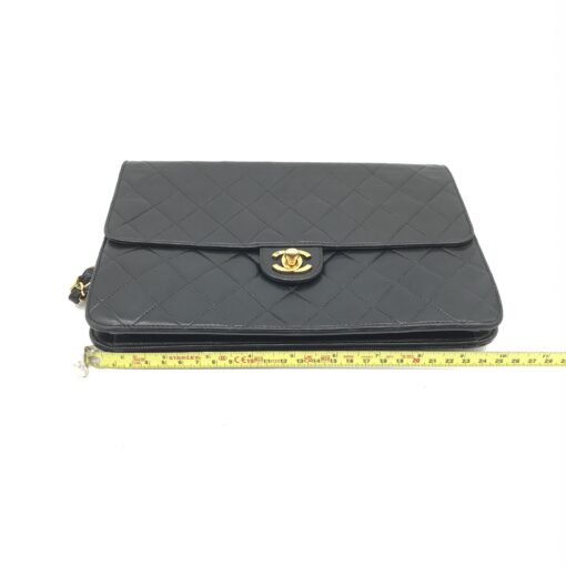 Chanel - Matelasse Chain Shoulde Bag Black - Image 11