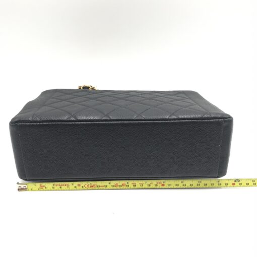 Chanel - Black Caviar Diana Flap Shoulder Bag - Image 11