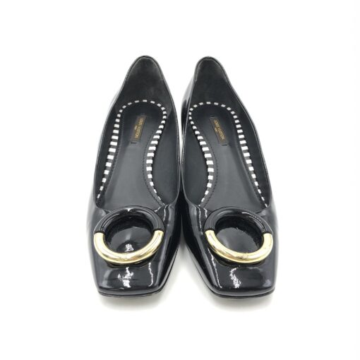 Louis Vuitton - Patent leather black heeled shoes - Image 2