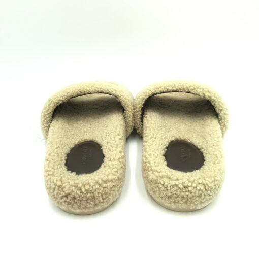 Gucci - North Face collaboration shearling slide sandals - Image 2