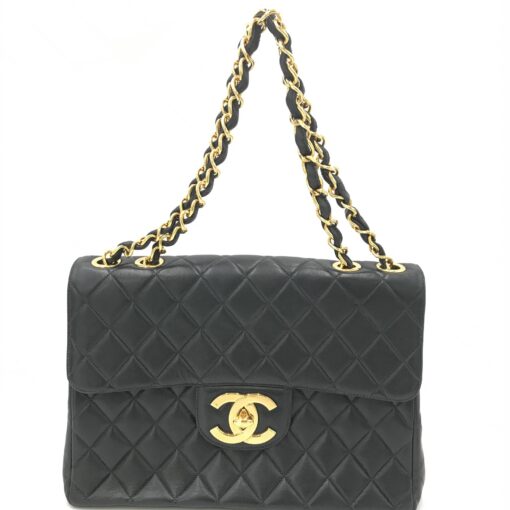 Chanel - Chanel Maxi lambskin chain shoulder bag - Image 2
