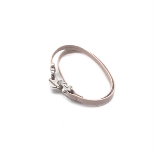 Salvatore Ferragamo - Gancini Bracelet, Pink leather - Image 2