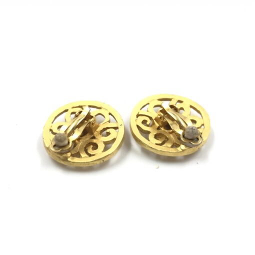 Chanel - CC clip-on earrings, Gold Plated - Image 2