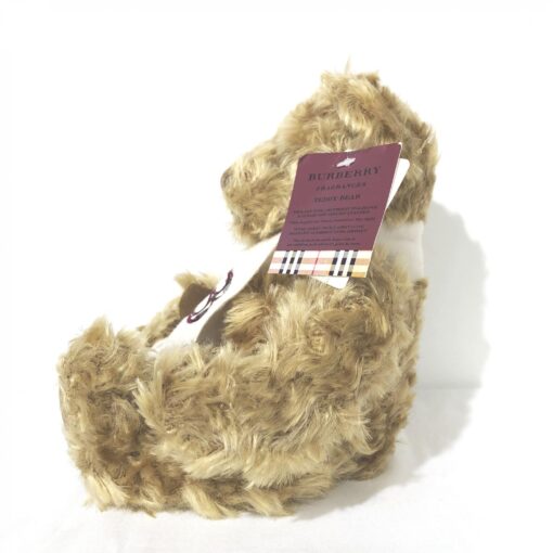 Burberry - Brown teddy bear with logo scarf - Image 2