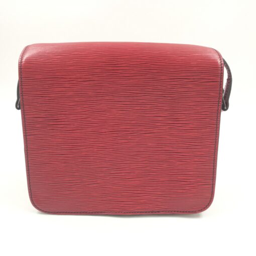 Louis Vuitton - Epi Cartouchiere Crossbody Bag In Red - Image 2