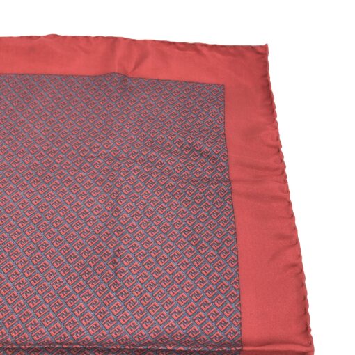 Fendi - Silk Scarf With Geometric Pattern - Image 2