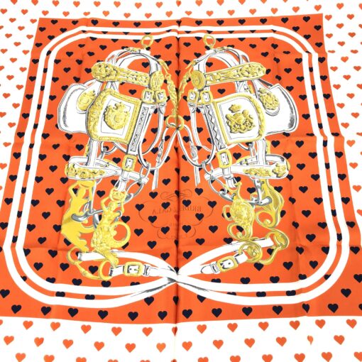 Hermès - Silk Brides De Gala Love Scarf 90Cm - Image 2