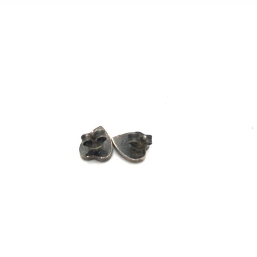 Gucci - Silver 925 Heart Stud Earrings - Image 2