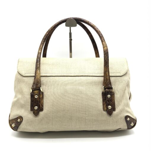 Gucci - Horsebit Croco and Canvas - Image 2