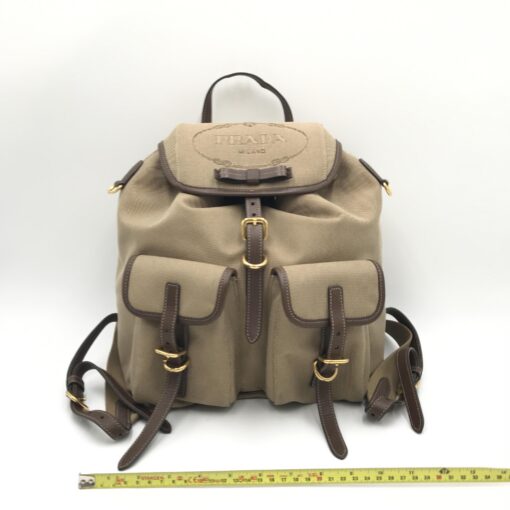 Prada - Backpack, Cotton - Image 2