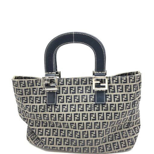 Fendi - Handbag, Cotton - Image 2