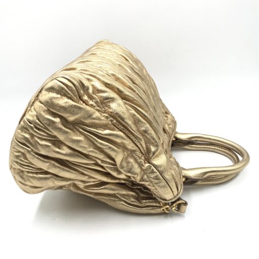 Miu Miu - Gold Matelassé handbag - Image 2