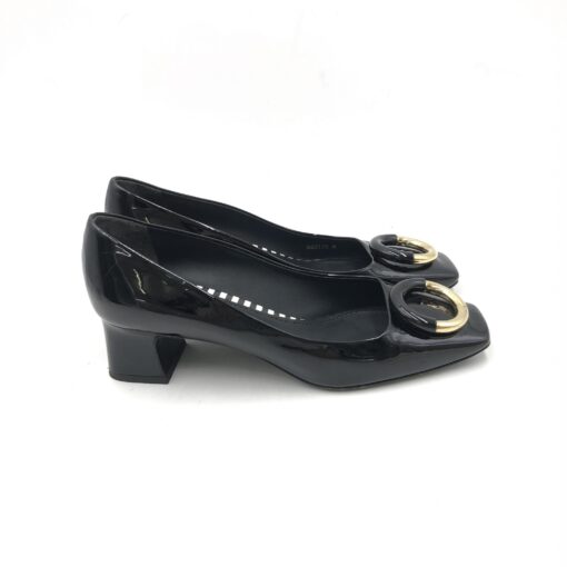 Louis Vuitton - Patent leather black heeled shoes - Image 3