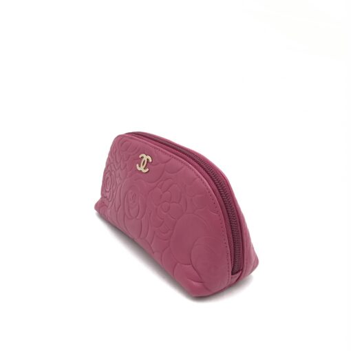 Chanel - Lambskin Pink Pouch - Image 3