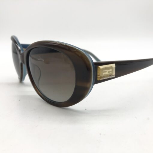 Fendi - Oversized cat-eye sunglasses in tortoise - Image 3