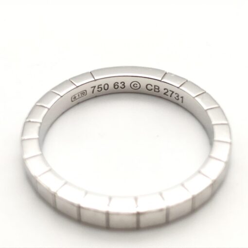 Cartier - Laniere Ring, White Gold 750, Size 10 - Image 3