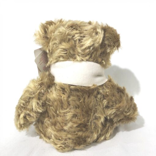 Burberry - Brown teddy bear with logo scarf - Image 3